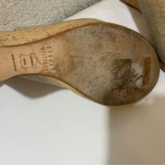 Stuart Weitzman Glover Stretch Wedge Sandal 10.5 M - Picture 10 of 10